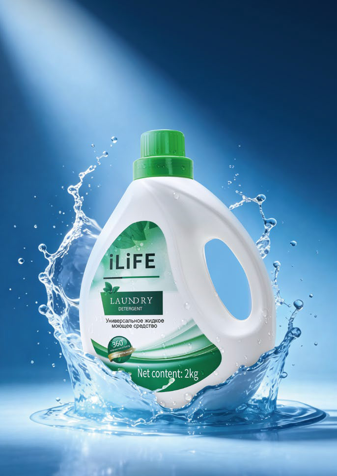 iLiFE უნივერსალური სარეცხი საშუალება (2 კგ)