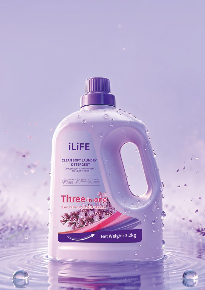 iLiFE სარეცხი საშუალება ლავანდის სურნელით (3,2 კგ)