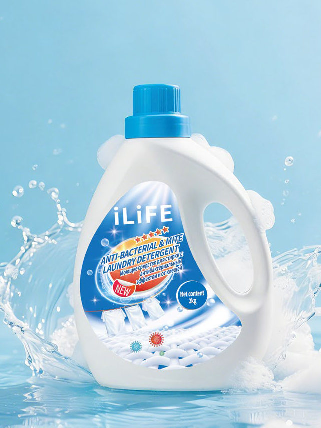 iLiFE ანტიბაქტერიული სარეცხი გელი (2 კგ)