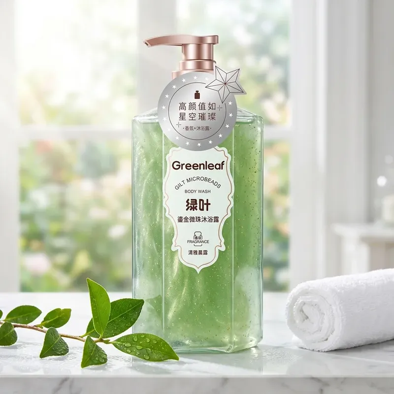 გელის შხაპისთვის «დილა სველი» Greenleaf, 500 მლ
